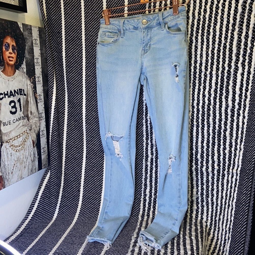 PACSUN LOW-RISE skinniest ankle jeans